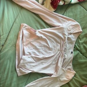 Light Pink Long Sleeve Top